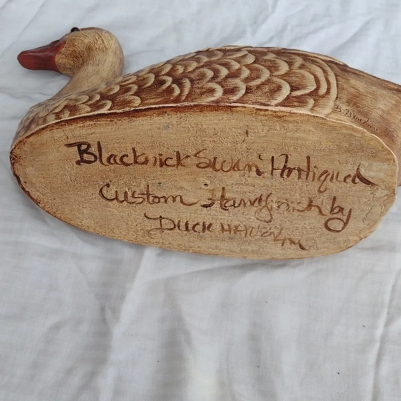 Blacknich Artist Signed Swan - Picture 2 of 4